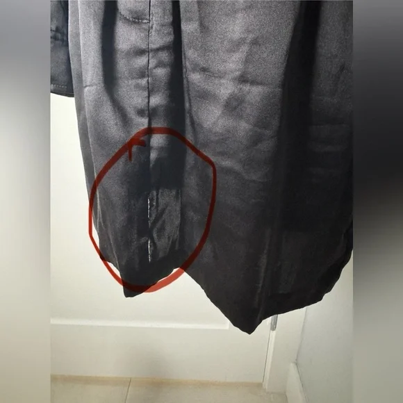 Amanda Uprichard Felix Silk Romper in Black - Picture 7 of 9